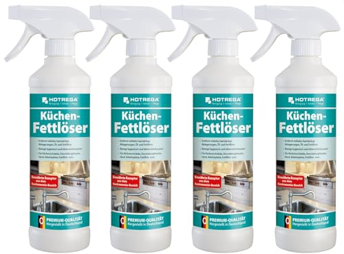 Hotrega H110230 Küchen-Fettlöser - 4er Set