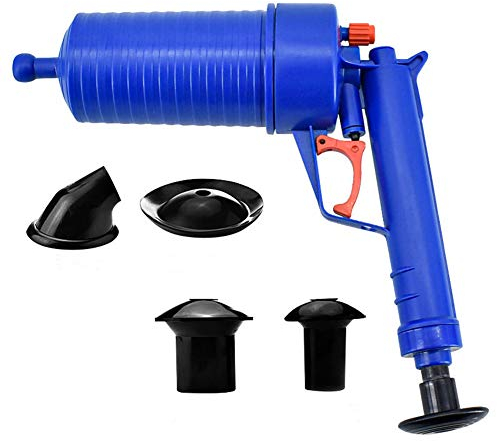 Toilet Plunger,Air Pressure Drain Pump Pipe Dredge Tools,Hair Drain Clog Remover Cleaning Tool Kit for Kitchen Sink Bathtub Shower.