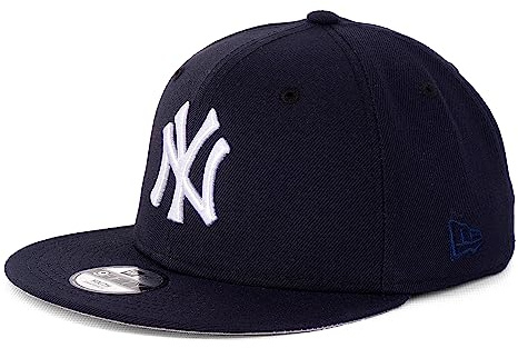 New Era Kids Caps – Barnkeps – baseballkeps – 9FIFTY Snapback – NFL – MLB – NBA, new york yankee navy, one size