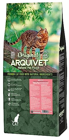 Arquivet -Original - vuxen - kattmat - lax och ris - 7 kg