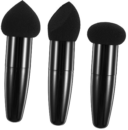 DOITOOL Lot De 4 Éponges De Maquillage En Forme De Cœur Faciles À Utiliser Pour Le Maquillage Et Sec 3 Pièces X 4