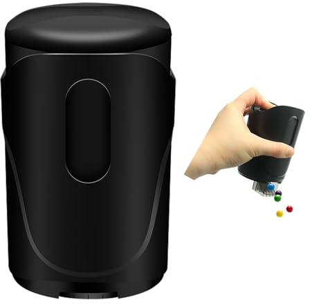 ZYHUI Dispenser per cereali, grande capacità, contenitore per caramelle, portatile, per mani pulite, facile accesso, mangiatoia per snack per il tempo libero