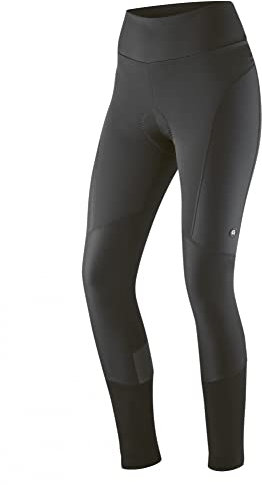 Gonso W Tartu 2 Schwarz - Wasserabweisende winddichte Damen Softshell Fahrradhose, Größe 34 - Farbe Black