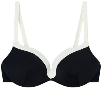 GISELA Top Bikini Aros Integrados Bicolor Vivos Contraste