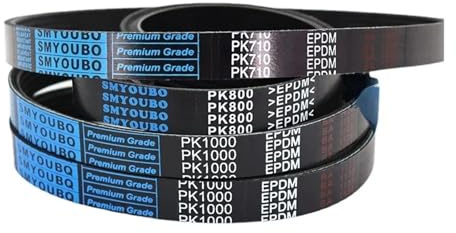 Pengchang Correa de Caucho multicanal PK475 PK480 PK485 PK490 PK495 PK500 PK505 Correa multicanal Correa PK510 PK515 PK520(PK485,8ribs)
