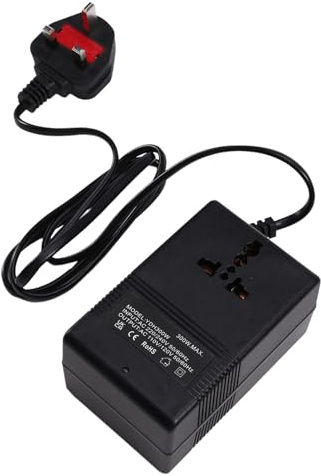 Quystetes 300W Voltage Converter Universal Power Adapter UK Plug Inverter Travel Voltage Transformer