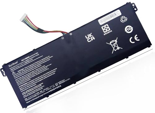 Zyrifean ac14b8k Ersatzakku für acer Aspire a515-52g es1-572 e5-771 e5-771g | Aspire 5 a515-51g ES1-111M ES1-512 E5-731G es1-512 ES1-711G v3-371 V3-372 Swift 3 SF314-52 ac14b3k 4icp5/57/80 15.2V 48Wh