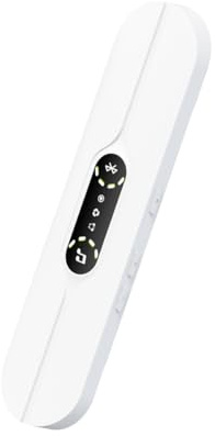 Under Pillow Sleep Bone Conduction Bluetooth Speaker – Built-in White Noise, Sleep Aid Mode, Plug-in Card/Bluetooth Dual Connectivity, Ideal for Side Sleepers & Those with Sleep Difficulties (White)