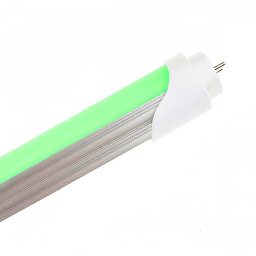 ONSSI® Tubo LED T8 120cm (Luz Verde) Mate Aluminio Tubo Fluorescente Dos Extremos