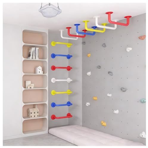 Barre di sostegno da soffitto resistenti per parchi giochi interni ed esterni, strutture da arrampicata e scale da parete
