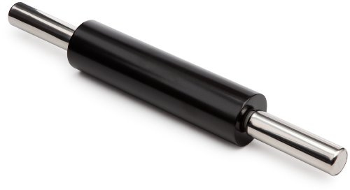 Lacor 67149 - Rouleau antiadhésif en acier inoxydable 48 cm. - Noir | Fabriqué en acier inoxydable de qualité alimentaire; haute résistance à la corrosion et usure quotidienne