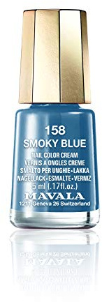 Mavala 36886 – Nail Polish, Tone 158 Smoky Blue.