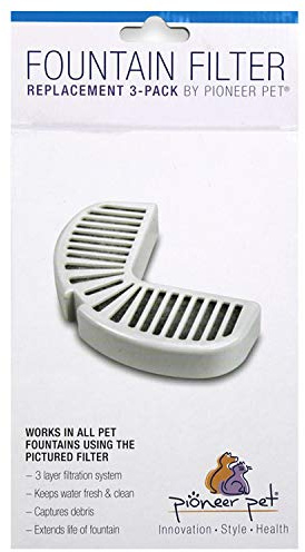 Pioneer Pet Filtros de Repuesto para Fuentes de Acero Inoxidable