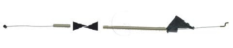 Cable Original Gaszug Husqvarna ersetzt Original 502189801 Für Modelle 235