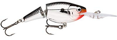 Rapala - Leurre de Pêche Jointed Shad Rap - Matériel de Pêche avec Corps Léger et Résistant - Leurre Pêche d'Eau Douce - Fabriqué en Estonie - Prof de Nage 2.1-4.5m