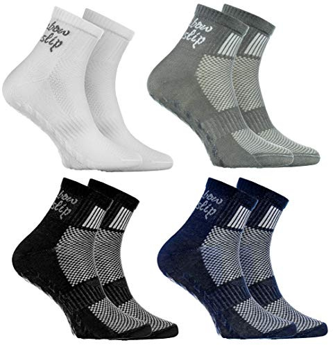 Rainbow Socks – pojkar flickor sneaker bomull antirutiga sportstrumpor
