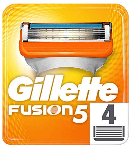 Gilette Fusion5 Rasierklingen für Männer, 4 Stück