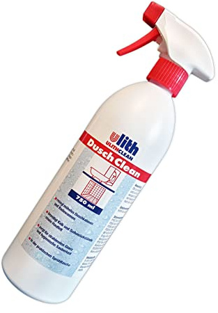 Ulith DuschClean 750 ml Spr?hflasche Reiniger Hygiene Bad Glanz Gegen Kalk