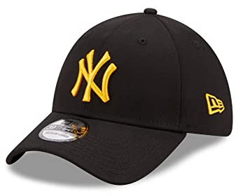 New Era New York Yankees MLB League Essential Black 39Thirty Stretch Cap - XS-S