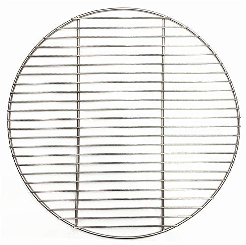 Reti for arrosti Tappetino for barbecue antiaderente Griglia in acciaio inossidabile 304 Griglia for barbecue rotonda Griglia for la casa Strumento for griglia in ferro Accessori for barbecue 1pc ( Co