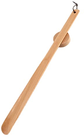 LIFKOME Accesorios Para Zapatos Calzador De Madera Caqui Imán Zapato Artefacto Mango Camilla De Zapatos