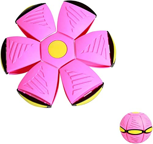 ARTGHJL Bola de platillo volador para mascotas, juguete de platillo volador para perros, bola de platillo volador para mascotas, bola de platillo volador para perros y gatos, juguete de jardín al aire