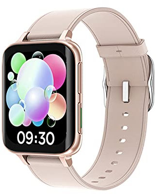 QESTO VUN DT93 Smartwatch 2021 Orologio da uomo Bluetooth Call Watch Smart Watch Ip68 Orologio Lettore MP3 per Android IOS (F)