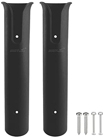 2Pcs Angelrute Halter Racks Tragbare Angeln Halter Stand-Off-Tube Rod Halter Halterung Unterstützung Rohr Rod Rack