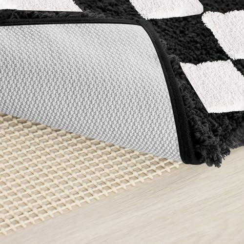 Weewam sous-Tapis Antidérapant 120 x 180 cm, Anti-Dérapant et Anti-Glisse pour Tapis, Parquet, Carrelage, Moquette, Stopper Autoadhésif, Découplable, Réutilisable, Protection Contre Chutes - Beige