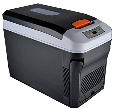 TQQEPOOL Mini Frigo De Chambre 35L 12V/220V Mini Refrigerateur Congélateur Et Réfrigérateur Portable À Compression pour Maison Voiture Et Camping