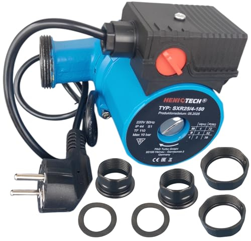 PAG Turbo GmbH® - Umwälzpumpe Heizungspumpe SXR 25-40/180-230V mit 3-Gang Schaltung