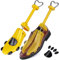 Vankarr Tendicascarpe 1 paio, regolabile, unisex, per uomo e donna, estensore per scarpe, largo, per scarpe troppo strette, scarpe nuove, sneakers, scarpe in pelle, giallo, taglia unica,EU40-47