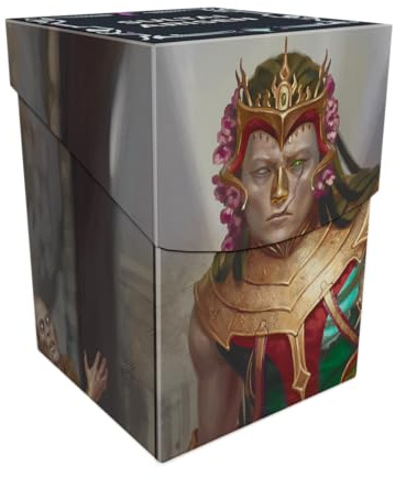 Ultra Pro - Tarkir Dragonstorm Kotis, Sibsig Champion/Teval, the Balanced Scale (Sultai Arisen Commander Deck) 100+ Deck Box for Magic: The Gathering | Magic Gathering caja de almacenamiento MTG TCG