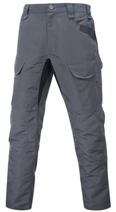 TOFOTL Abbigliamento Militare Impermeabili da Pantaloni Uomo Lavoro Multitasche Yoga Boxe Pantaloni Tuta Cotone Baggy Y2k Trekking Uomo Indumenti Abiti da Lavoro 20-Grigio 3XL