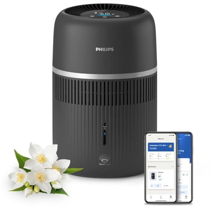 HU4210 - Umidificatore Ambiente d'Aria Ultrasonico 3.5 Litri 300 300 Ml/H Timer Nero