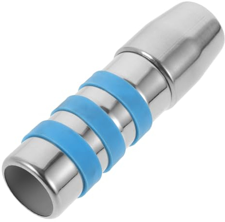Outanaya Ersatz Einfache und Schnelle Installation Verlängerungsstangenadapter aus Edelstahl und Kunststoff Praktisches Anschlussstück Passend für 22 und 25mm Rohre für Besenstiele