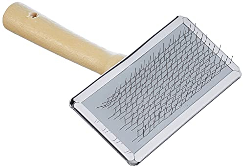 Nobby Nature Line Rupfbürste mittel, Holzgriff, 8,5 x 4,5 cm,