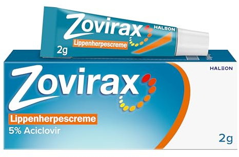 Zovirax Lippenherpescreme. 5% Aciclovir. 2 g. | Zovirax Lippenherpescreme – Schnelle Behandlung von Lippenherpes.