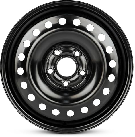 For 2013-2019 Nissan Sentra 16 Inch Painted Black Rim - OE Direct Replacement - Road Ready Car Wheel