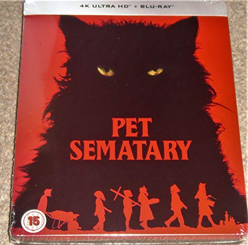 Friedhof der Kuscheltiere 4K, Pet Sematary 4K, Steelbook, Blu-ray 4K + 2D mit deutschem Ton, Zavvi exklusiv, Uncut, Regionfree