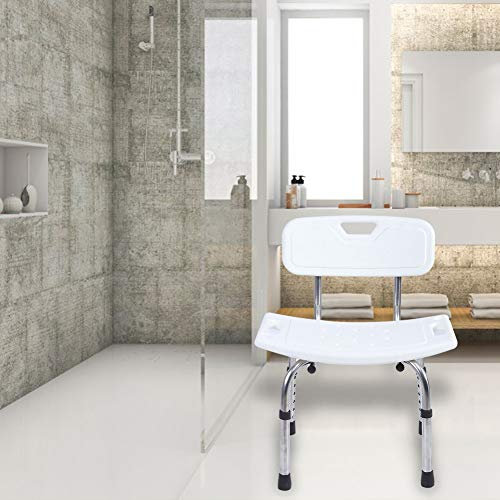 Banco de Ducha de Silla elevadora de bañera portátil, Asientos de baño, Silla de bañera médica para Adultos Ancianos discapacitados