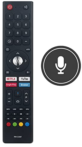Neu RM-C3367 Fernbedienung Ersatz RM-C3367 TV Ersatz Fernbedienung für JVC Smart LED Android TV RM-C3367 RM C3367 RMC3367 LT-50KC508 Remote Controller