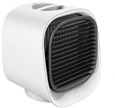 Small Air Coolers for Home 3-Speed Wind Speed 7-Color Led Air Conditioner Unit Uk Portable Quiet Cooler Air Cooler for Home Bedroom Office Desktop