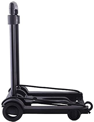 Trolley-Trolley Pieghevole per Auto Camion Carrello per la Spesa Rimorchio Piccolo Portapacchi 33x22x96 Peso del Cuscinetto 30kg Camion