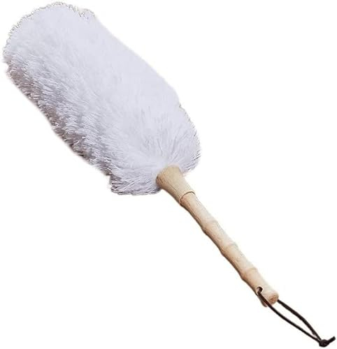 Ensemble plumeau voiture domestique avec plumeau en fibre plumeau électrostatique balayant la poussière ne peut pas perdre les cheveux voiture brosse ménage outil de nettoyage poignée plumeaux brosses