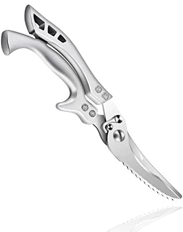 Kitchen Scissors, Chicken Bone Kitchen Scissors Kitchen Shears Duck Fish Cutter 4Cr13 Stainless Steel Scissors Cook Scissors