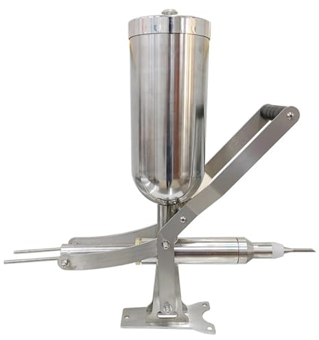 Manuel Remplisseur De Churros Acier Inoxydable 304 Espagnol Fruits Donut Machine À Remplir Commercial Dessert Machine À Churro Pour Les Restaurants, Cafétérias, Boulangeries 5L