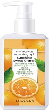 KUAIYIJU Lavado de frutas y verduras, detergente para lavado de alimentos, limpiador líquido para lavavajillas de cocina, lavado natural fácil de usar