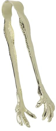 Eiszange aus Edelstahl, Adlerklauenform, Eiszange, Mini-Zuckerzange, Kleine Servierzange, Kleine Küche, Kleine Zange Für Vorspeisen(Golden)