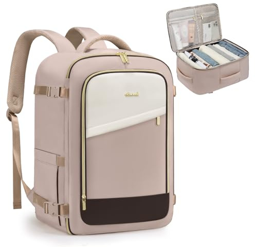 LOVEVOOK Ryanair Handgepäck 40x30x20, 24L Travel Handgepäck Rucksack | Ryanair Rucksack Mit Anti-Diebstahl Tasche für Damen und Herren, Reiserucksack Cabin Bag für Eurowings, Wizz Air